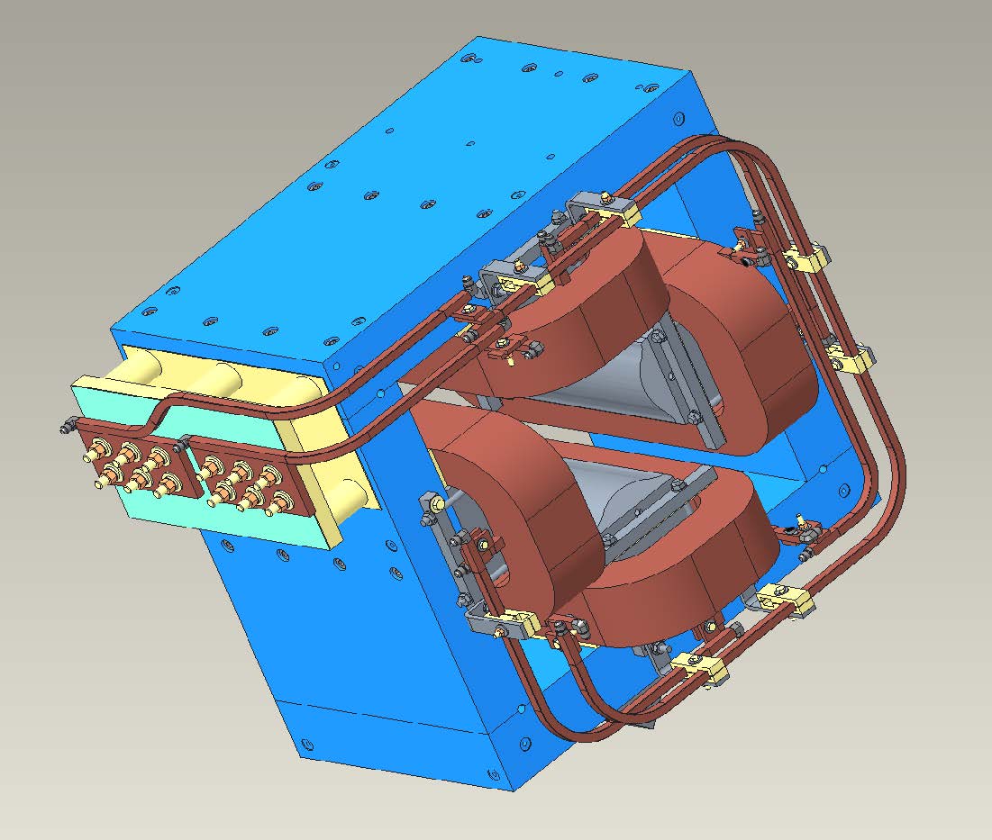 Assembly of 21cm Quadrupole Magnet (21Q40)